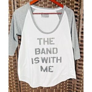 Local Celebrity Women's S Where's The Band Box Cut T-shirt